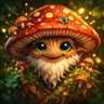 A vibrant, expressive cartoon character with bright colors and unique style, perfect for a user profile picture.